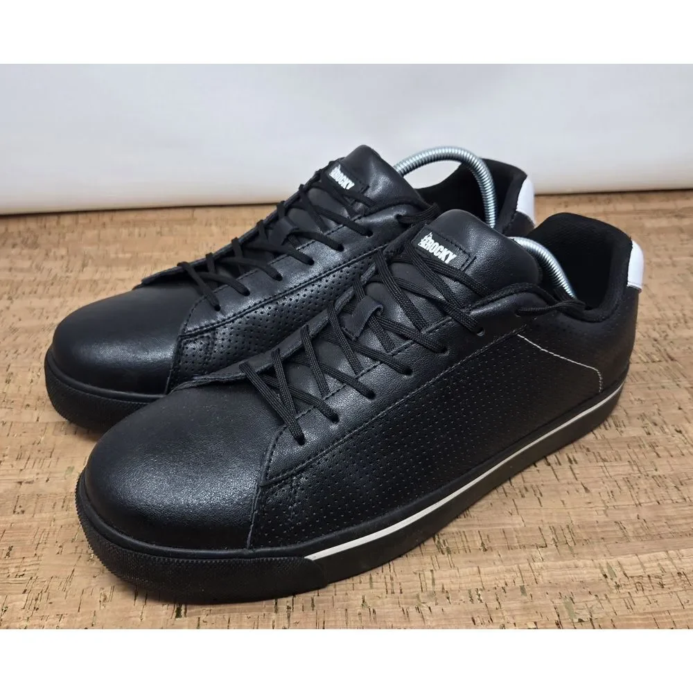 Rocky‎ Shoes Mens 11.5M Skate Low Nano Safety Composite Toe Work Black Sneakers